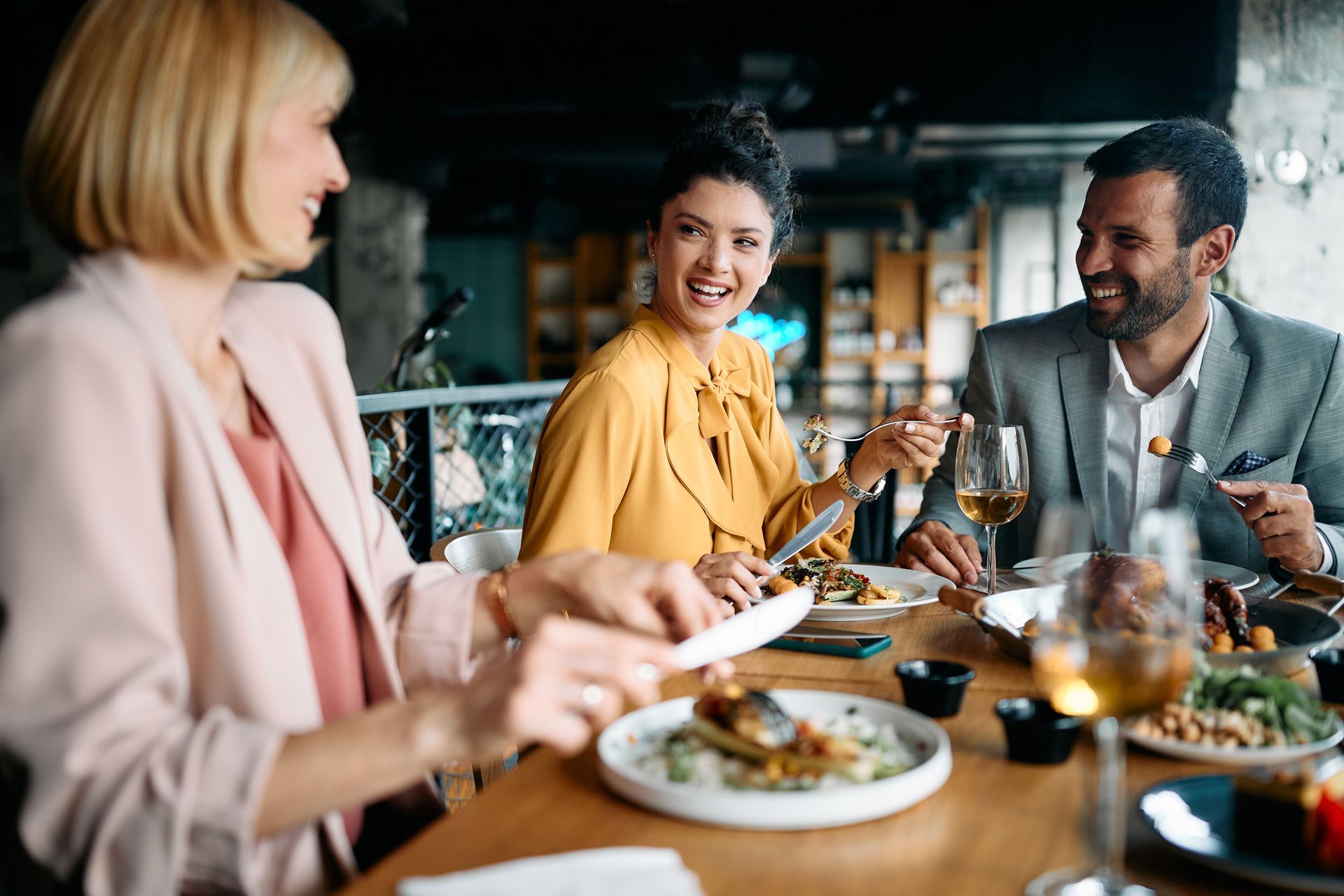 Repas d'entreprise