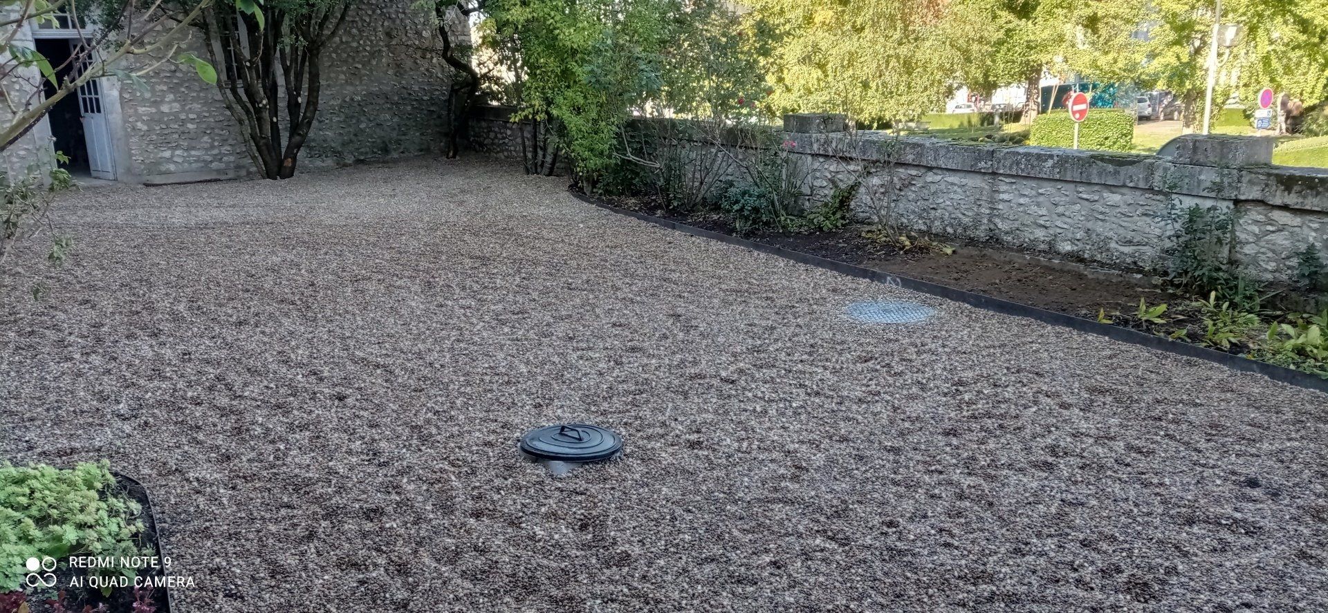 Gravillon de terrasse