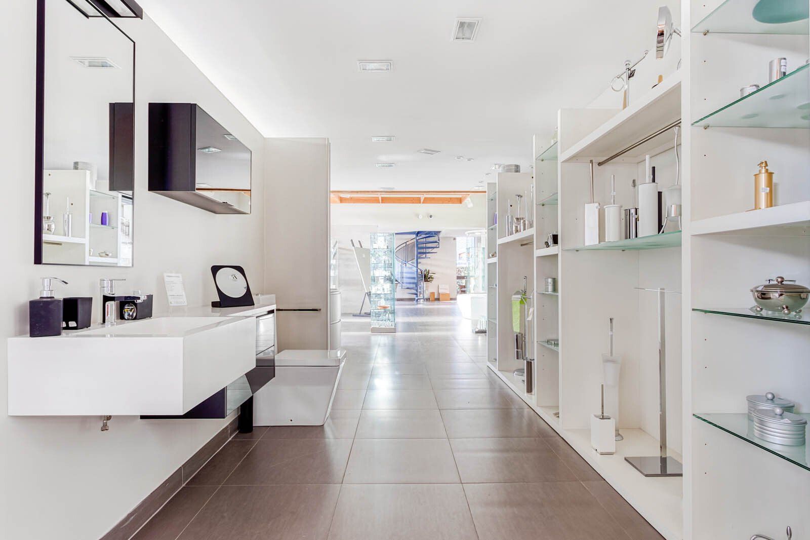 Showroom à l'intérieur de l'entreprise Bailloeuil