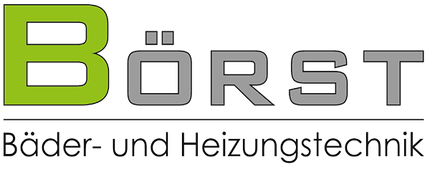 Ein grün-graues Logo für eine Firma namens Borst