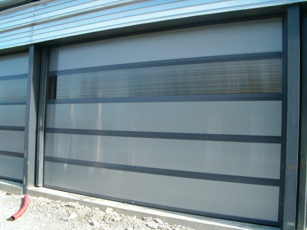 Porte de garage fermée