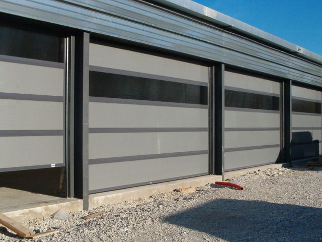 Série de porte de garage en verre