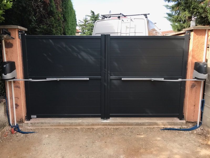 Un portail automatique