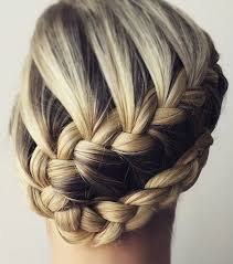 Natte collée élaborée