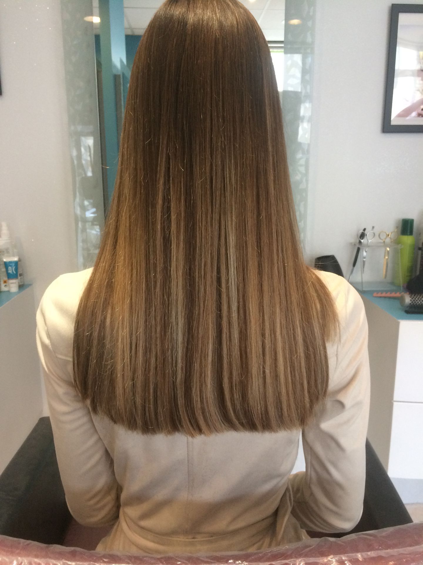 Coiffure cheveux longs