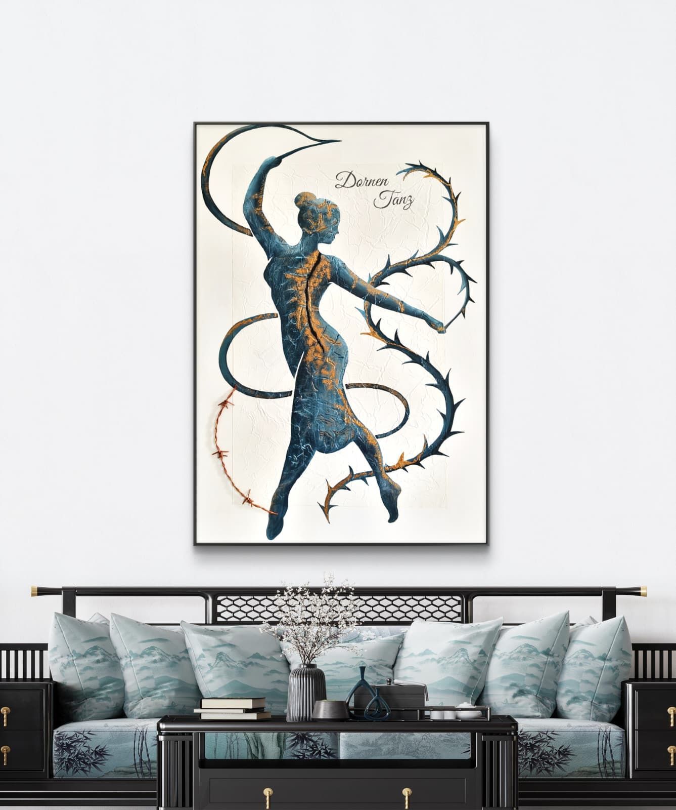 Leinwand Dornen Tanz