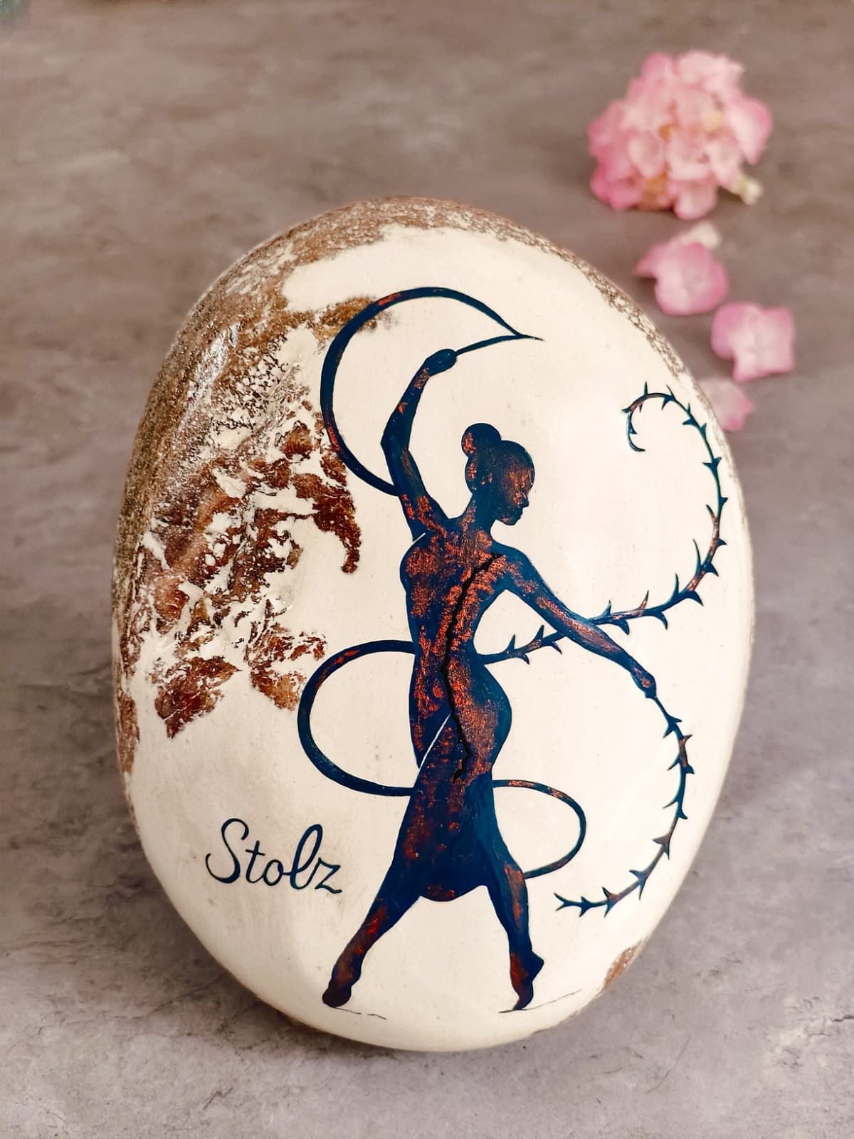 Bild vom Stein Stolz