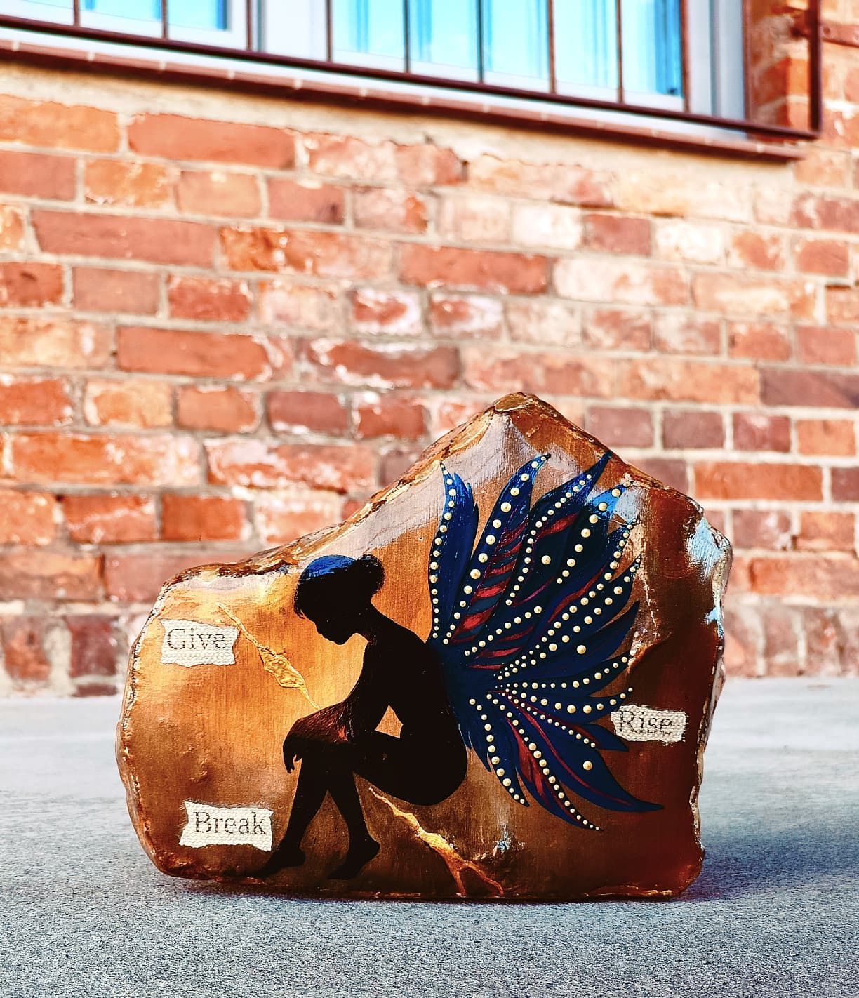 Bild vom Stein Give, Break, Rise