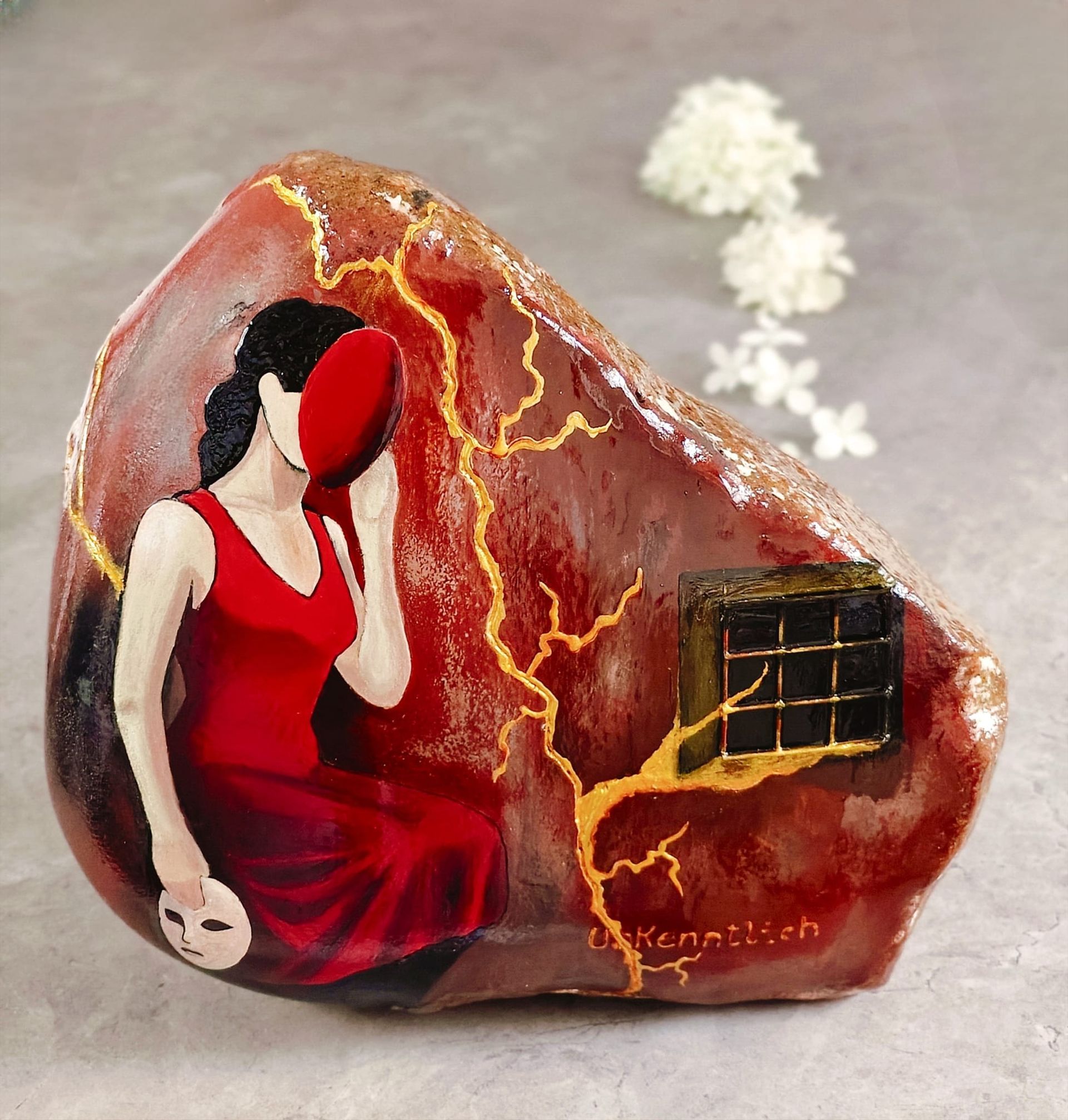 Bild vom Stein Unkenntlich