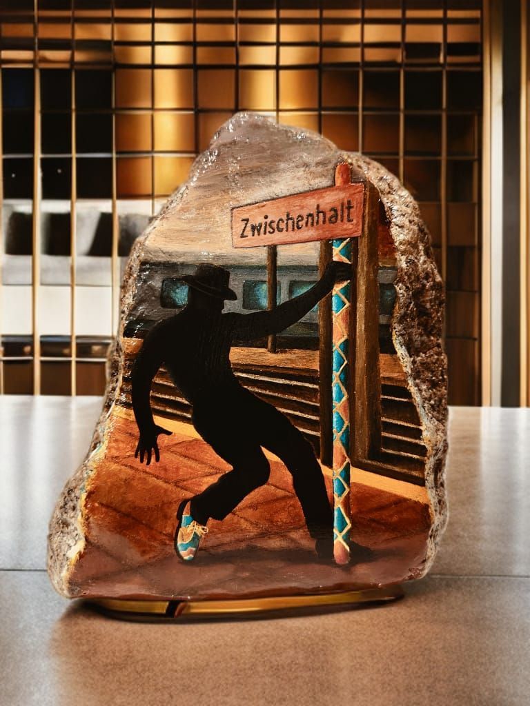 Bild vom Stein Zwischenhalt