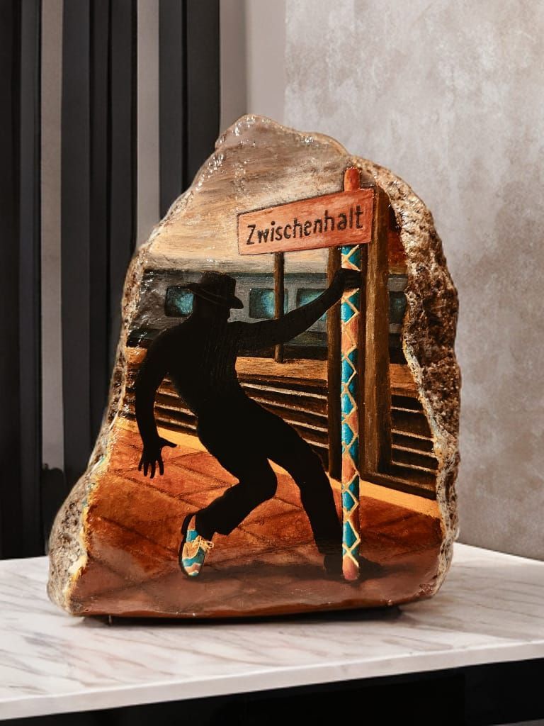 Bild vom Stein Zwischenhalt