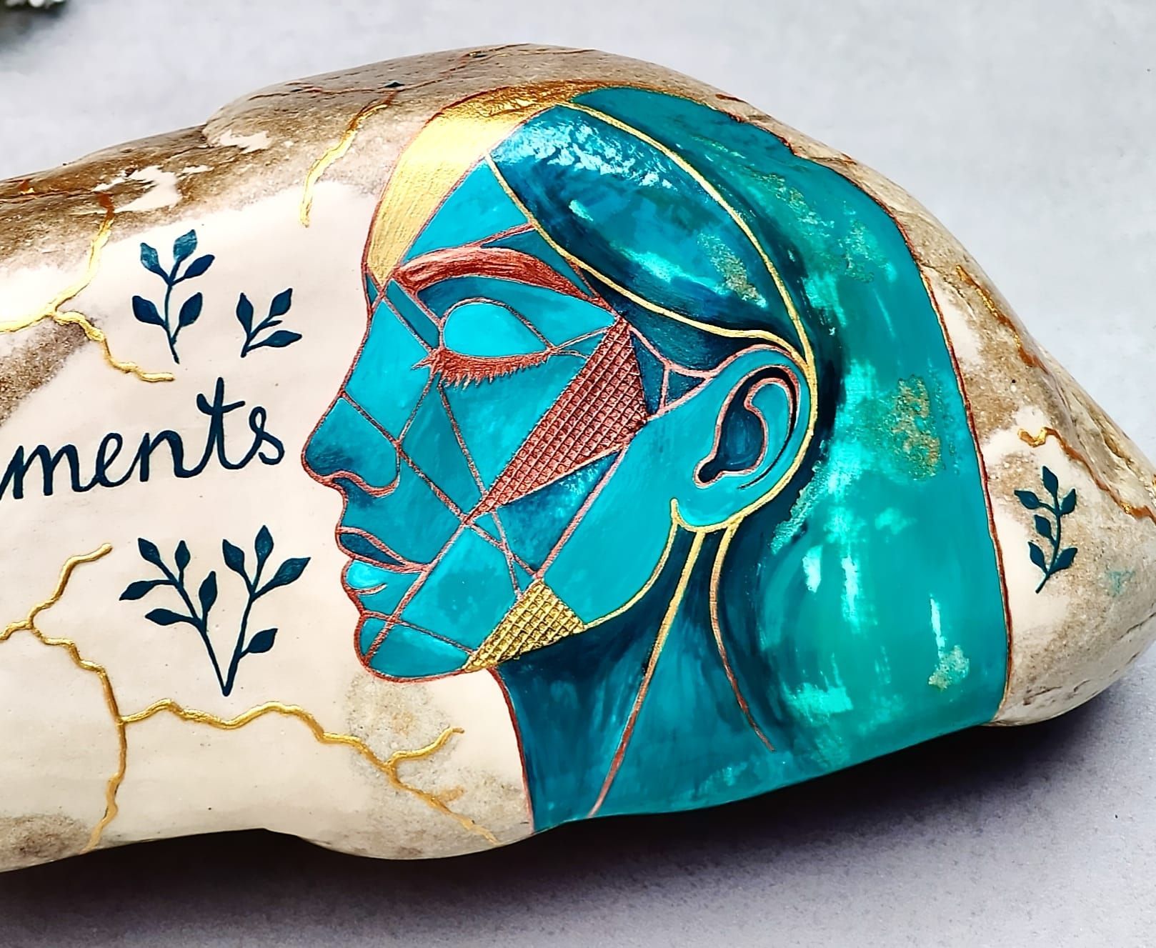 Bild vom Stein fragments