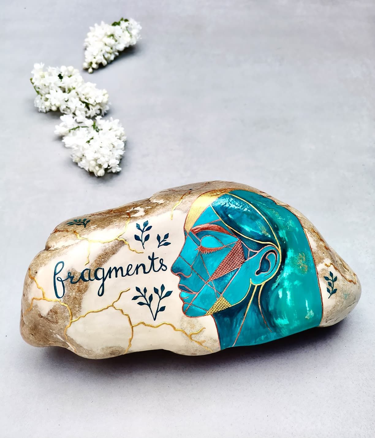 Bild vom Stein fragments