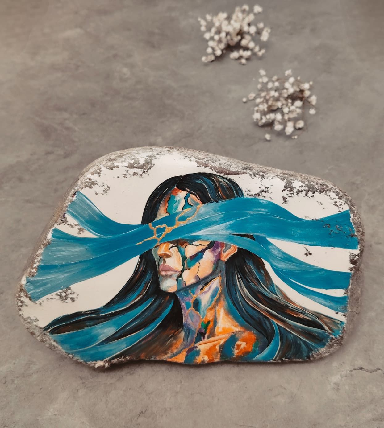 Bild vom Stein fragments