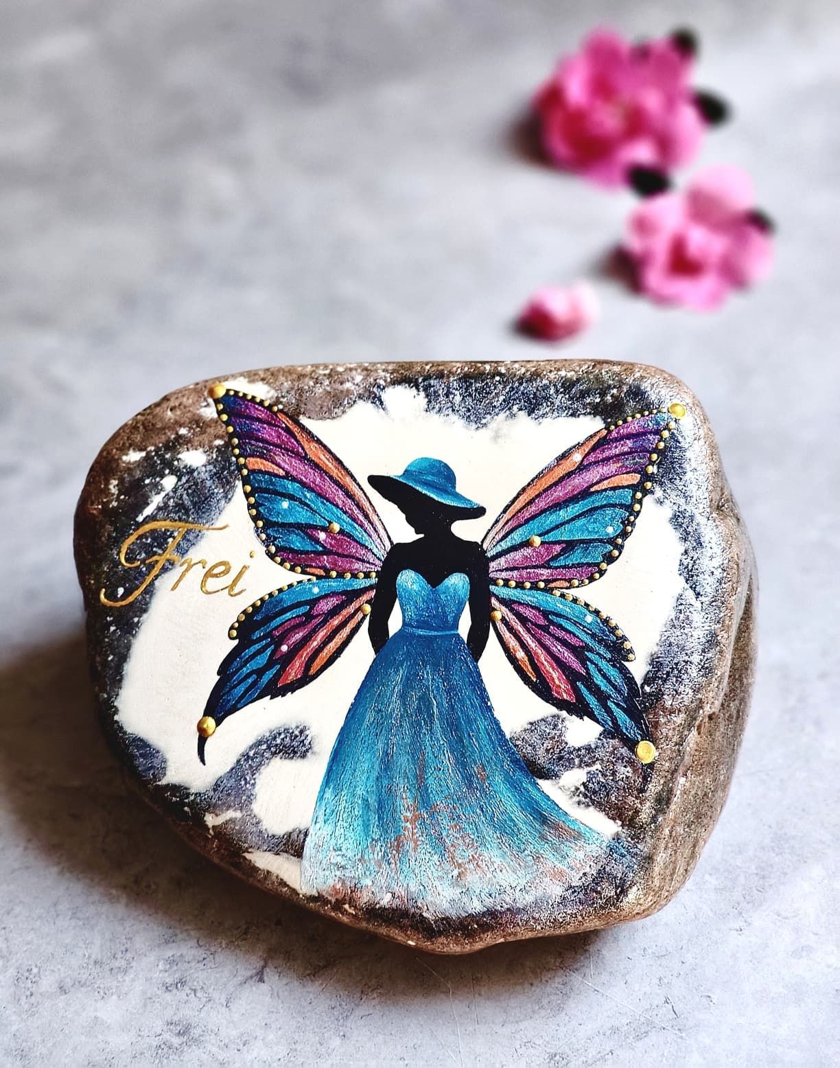 Frei – Steinkunst von Doreen Medenwald | stoneconfidenceART