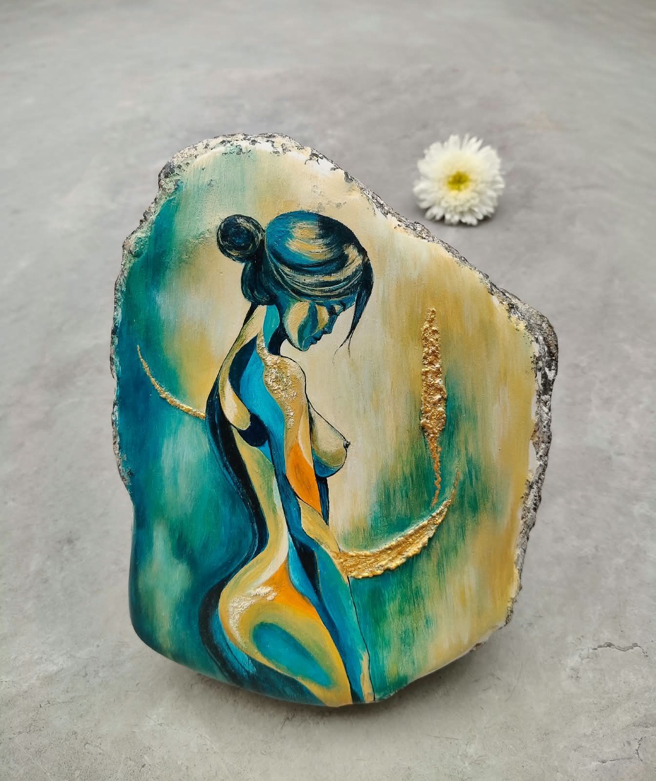 Innehalten – Steinkunst von Doreen Medenwald | stoneconfidenceART