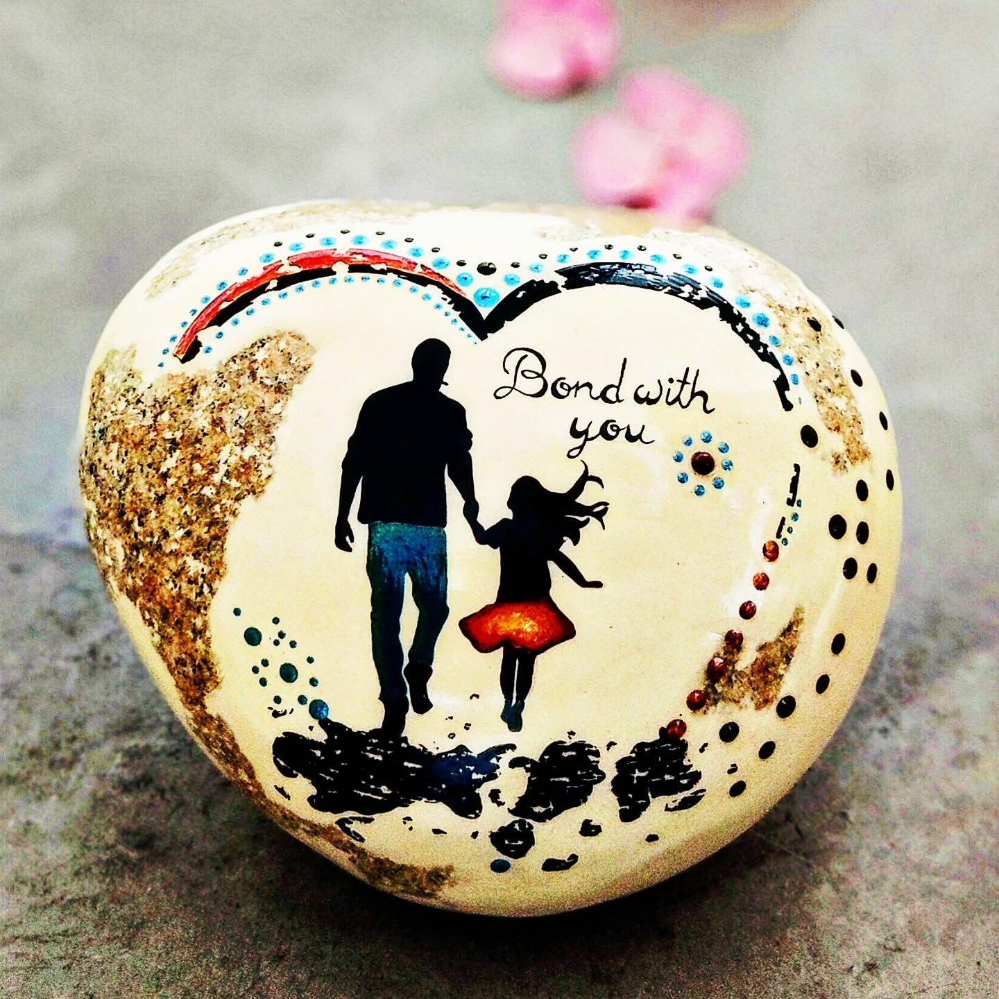 Bild vom Stein Bond with you