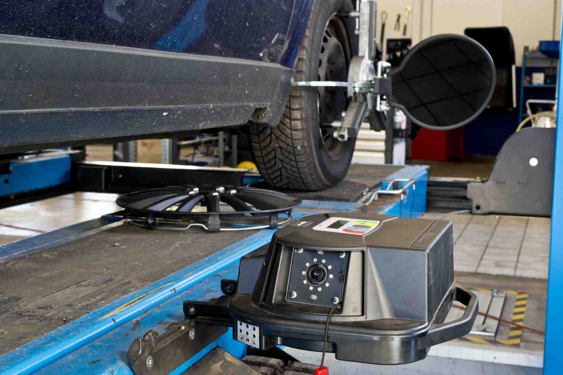 Lackierung eines Autos