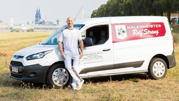 Ronny Buchner, Mitarbeiter vom Malerbetrieb Köln