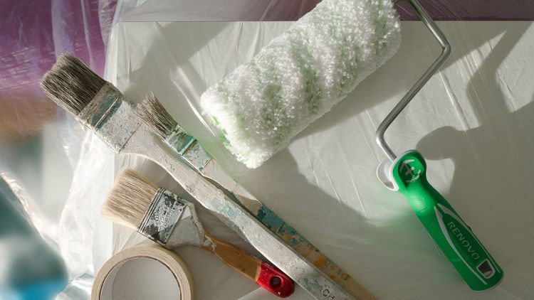 Pinsel und Zubehör vom Malerbetrieb Strang für Leverkusen