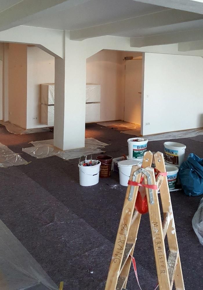 Renovierung einer Büroetage durch Malermeister Köln