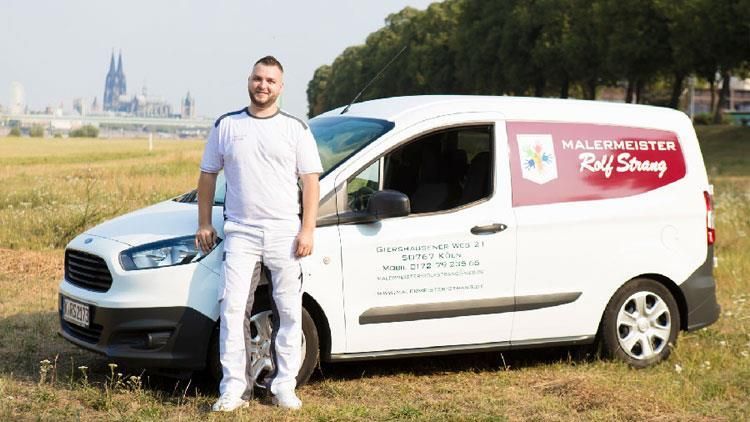 Andrei Muresan, Mitarbeiter vom Malerbetrieb Köln