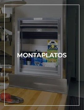 Una foto de una cocina con las palabras montaplatos en ella.