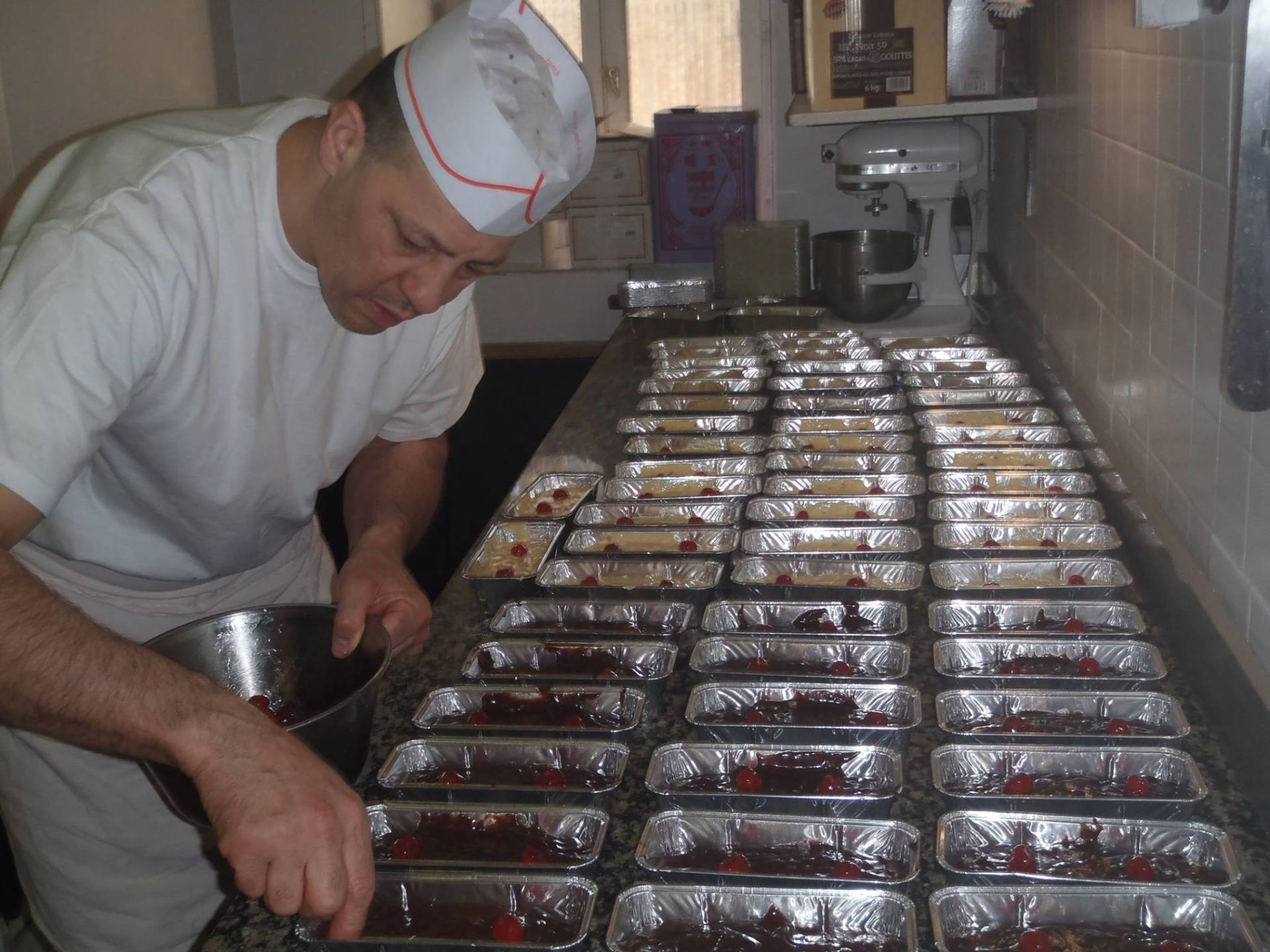 Création de pâtisseries