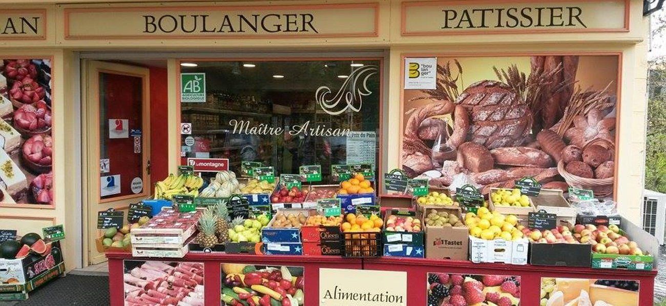 Devanture boulangerie