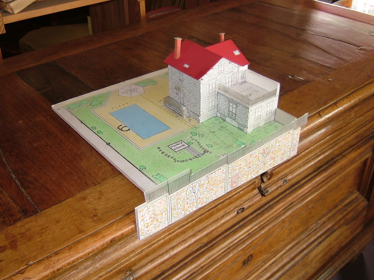Maquette maison Savigny sur Orge