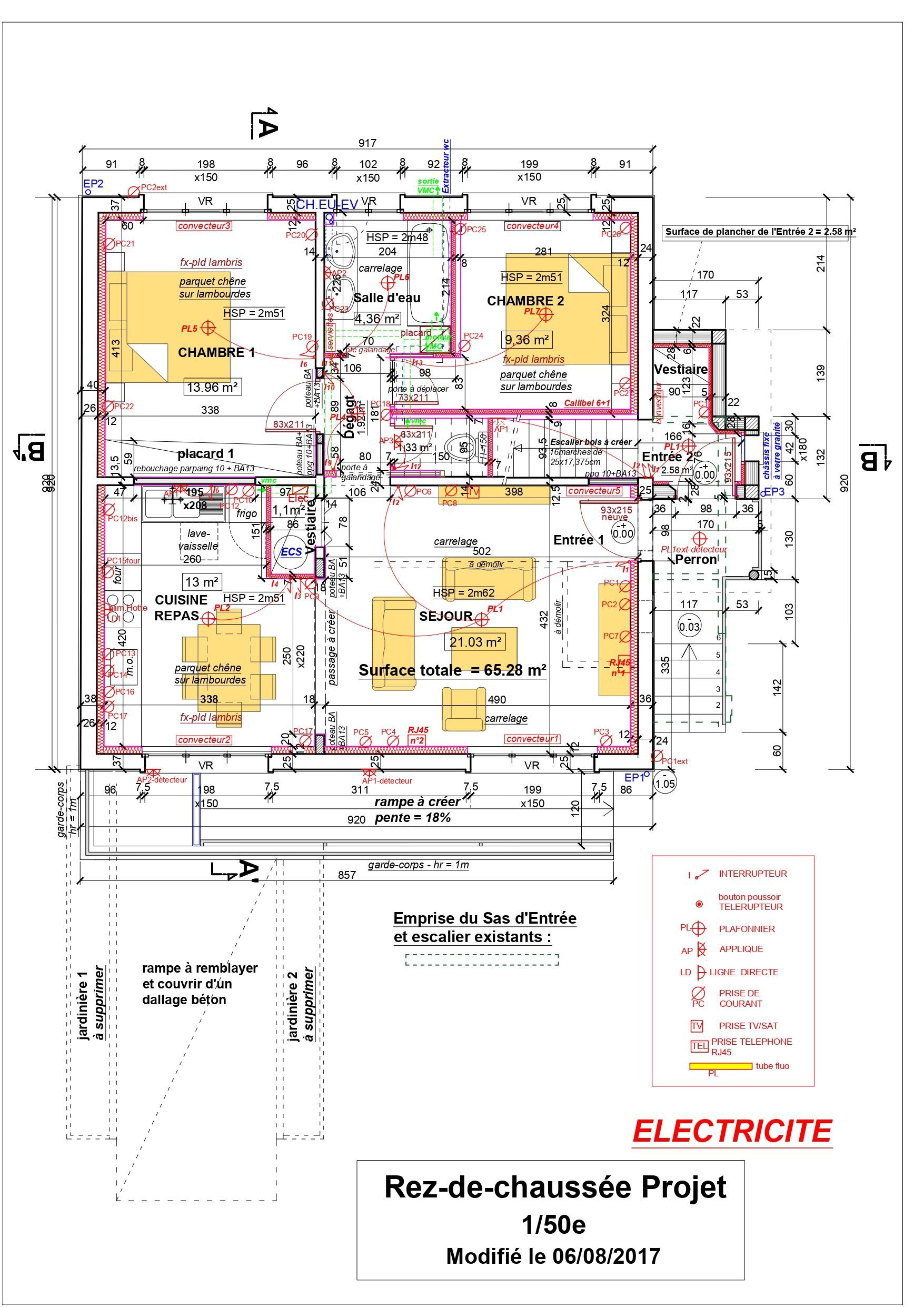 Plan maison Villemoisson sur Orge 91