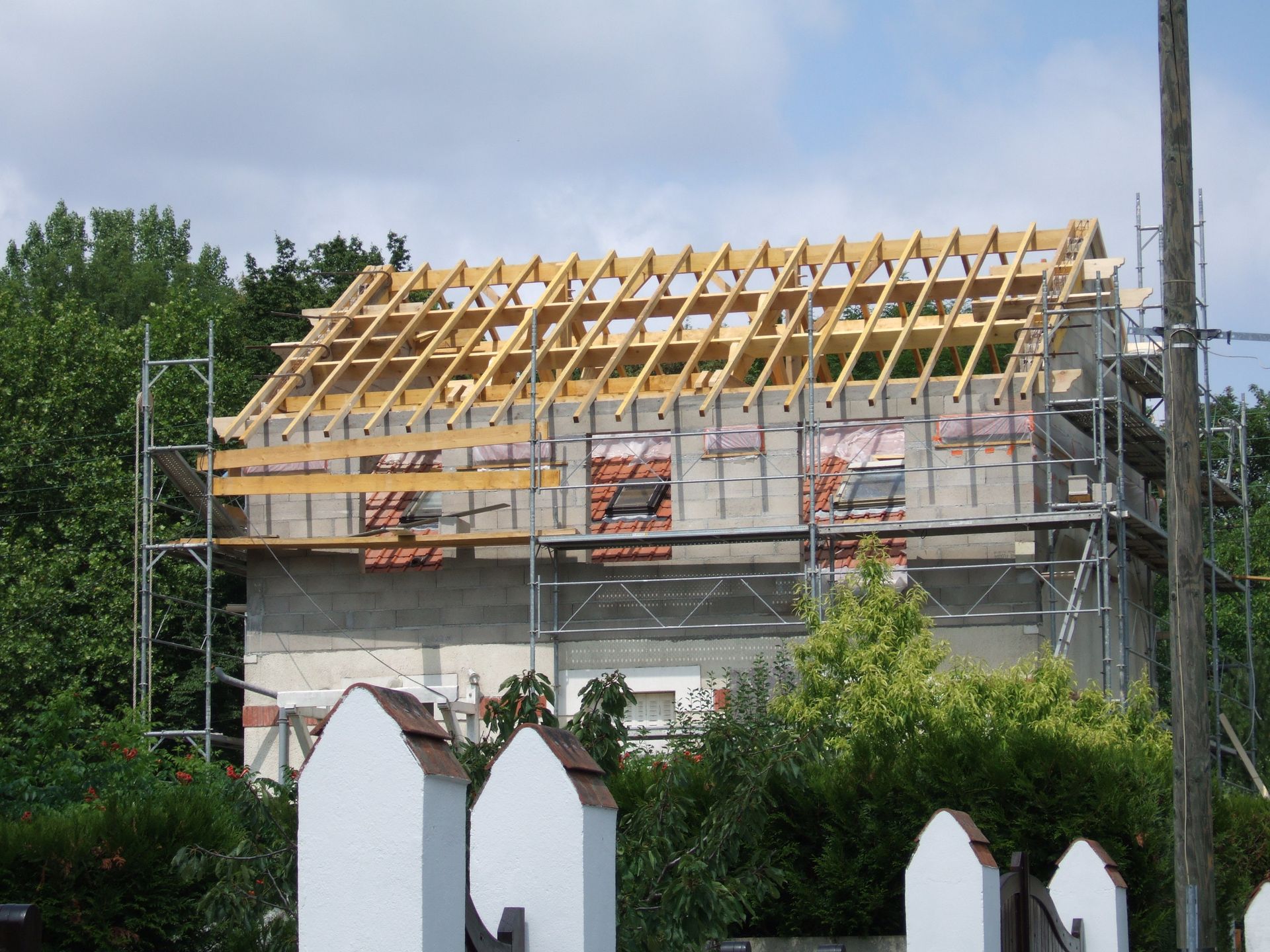 Surélévation maison Draveil