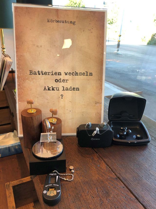 Hörgeräte im Geschäft der Hören in Kreuzlingen GmbH