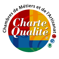 Logo charte qualité de la chambre des métiers et de l'artisanat