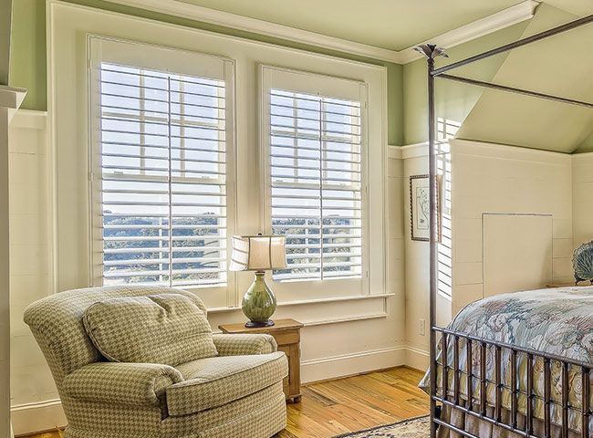 Fenêtres avec volets