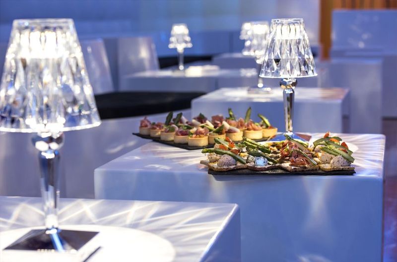 Buffet avec hors-d'œuvre