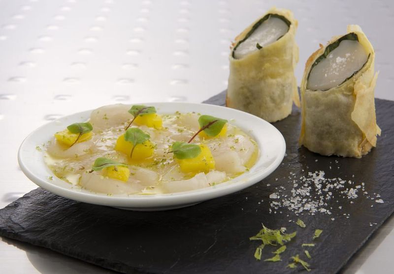 Croustillant de saint jacques