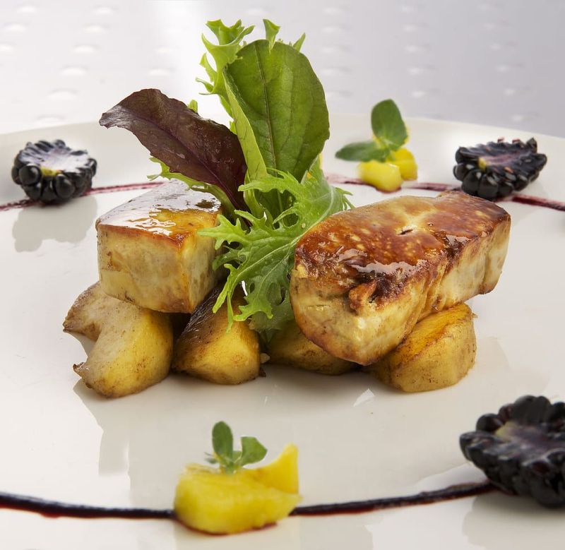 Assiette foie gras
