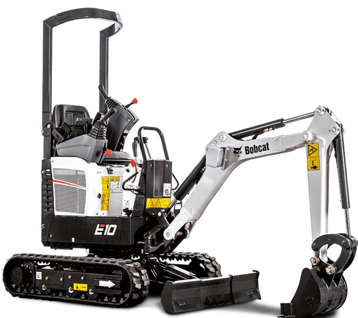 mini-pelle Bobcat E10 Terrassement 1 tonne