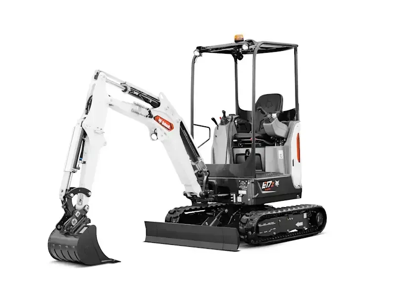 Mini‑pelle Bobcat E17Z – Terrassement 1,7 tonne