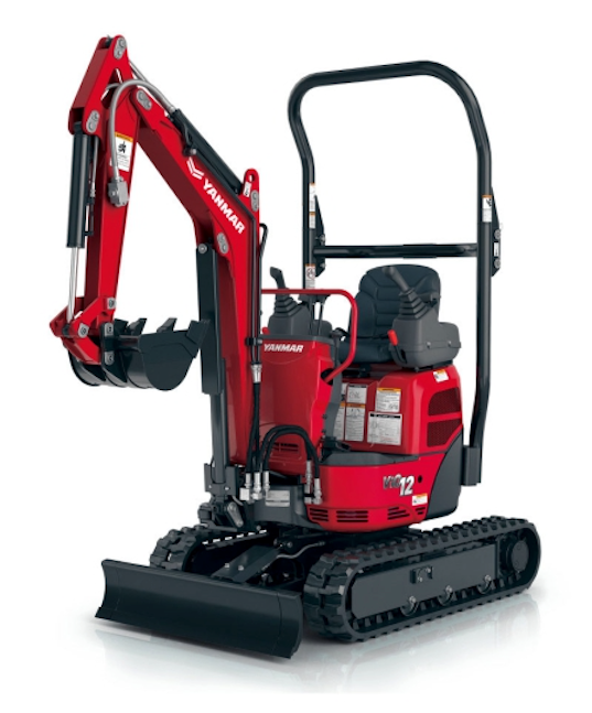 Location Mini-pelle Yanmar VIO 12 – Terrassement1Tonne
