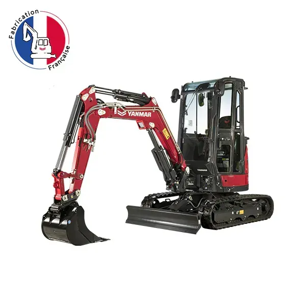 Mini‑pelle Yanmar VIO27 – Terrassement 2,7 tonnes