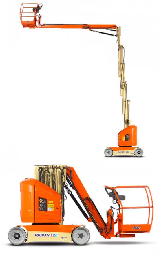 Nacelle verticale JLG TOUCAN 12E+ – Hauteur de travail 12,6 mètres