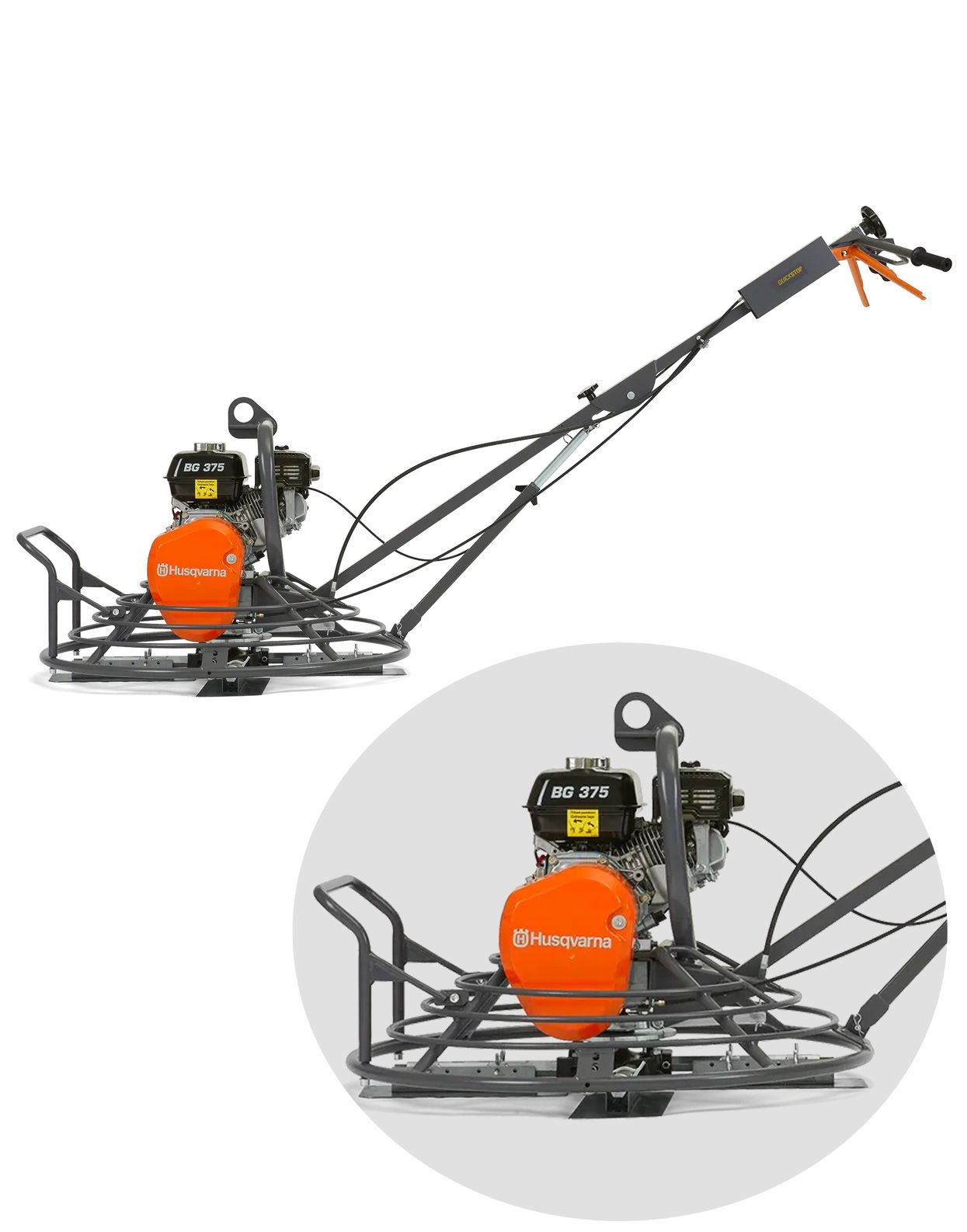 Talocheuse HUSQVARNA BGF – Disque 900 mm