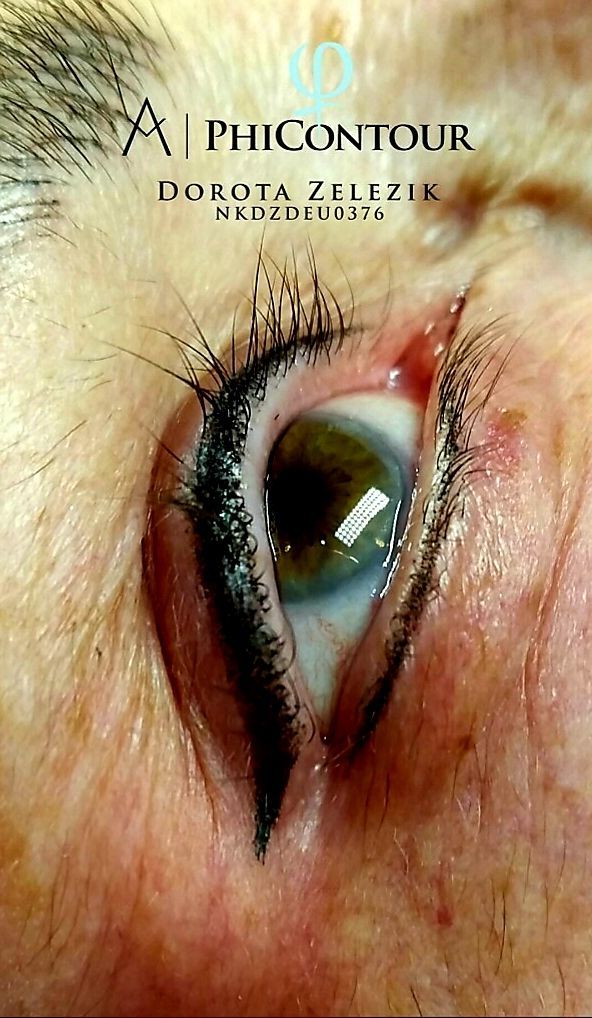 Lidstrich Permanent Make-up