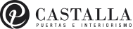 Castalla logo with circular C icon and text “PUERTAS E INTERIORISMO”