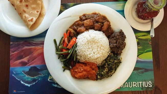 Briani de poulet - Le Chamarel, Cuisine Mauricienne