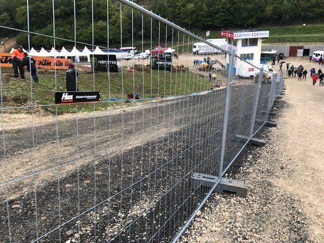 Evénements clôture mobile