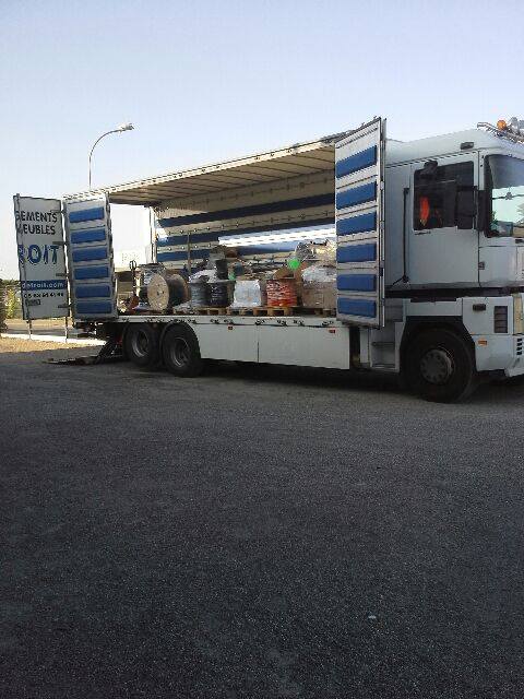 Transfert administratif entreprise camion