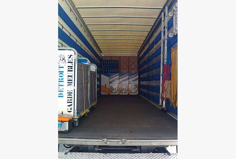 Organisation rangement camion